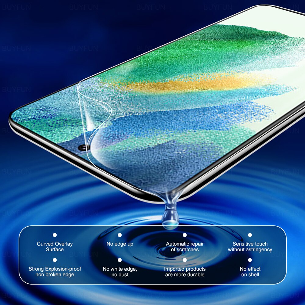 Dán cường lực dẻo full màn hình S21FE, S20FE, S21, S21 Plus, S21 Ultra, S22, S22 Plus, S22 Ultra, S20, S20 Ultra