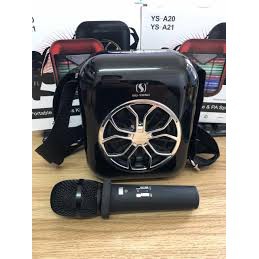 Loa di động mini YS-A20 kiêm loa trợ giảng kèm mic không dây I Loa dạy học mini YS-A20 Rất Hay