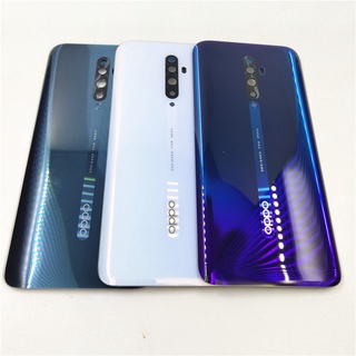 Dành cho oppo renoz reno2z reno 2z reno2 reno 2 z f mặt sau pin nắp cửa vỏ kính phía sau sửa chữa phần