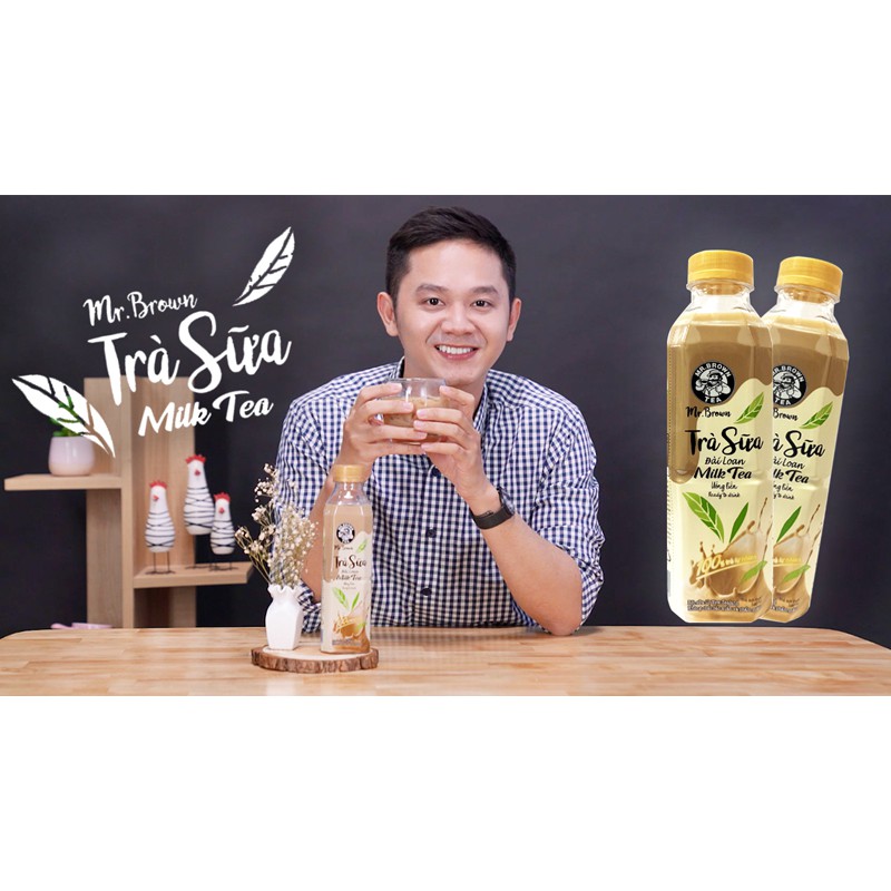 Trà sữa Mr Brown Đài Loan 580ml (1 chai)