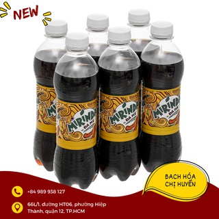 Lốc 6 chai nước ngọt Mirinda đá me 390ml