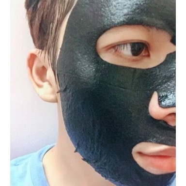 Mặt Nạ Mediheal HDP [MIẾNG LẺ] Than Hoạt Tính Giảm Mụn Kiềm Dầu Mediheal H.D.P PORE-STAMPING BLACK MASK EX 25ml