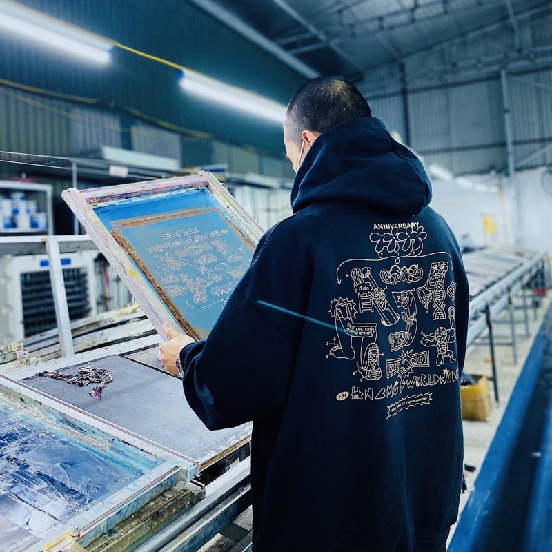 Áo Hoodie HNBMG 7TH ANNIVERSARY " KẾT NỐI "