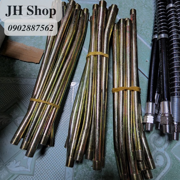 Ống sắt bơm mỡ bò (cây ti bơm mỡ bò)