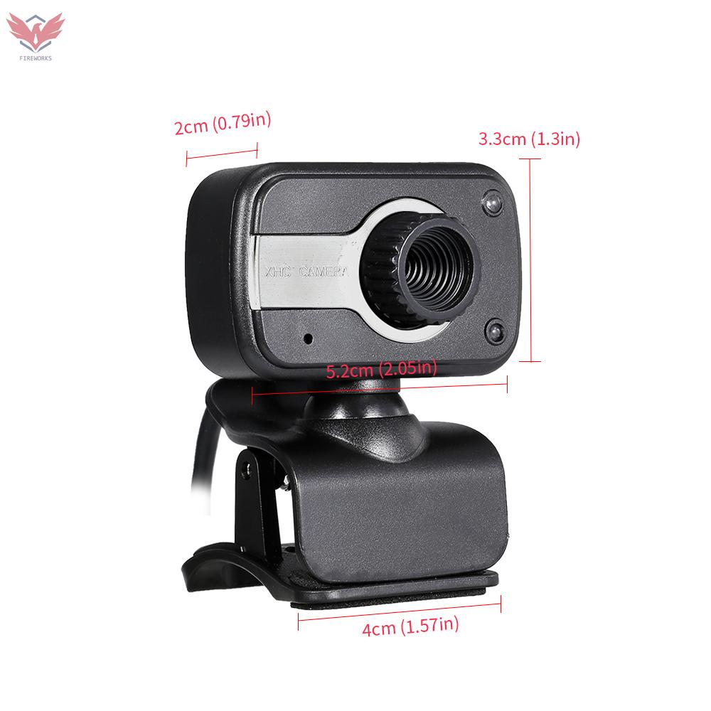 Webcam 480p Kèm Đèn Led Cho Máy Tính | BigBuy360 - bigbuy360.vn