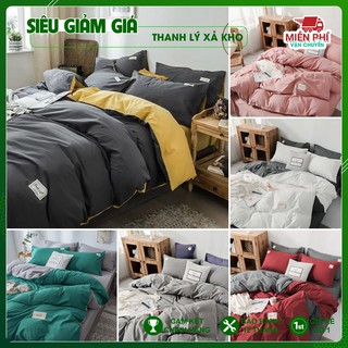 Chăn Ga Gối Ga Giường 4 Món Hàn Quốc Cao Cấp Tici Nhập Khẩu Đủ Size Đủ Màu  (Chọn Mẫu Inbox)