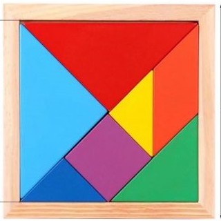 Xếp hình trí uẩn -Tangram giúp bé phát triển trí tuệ