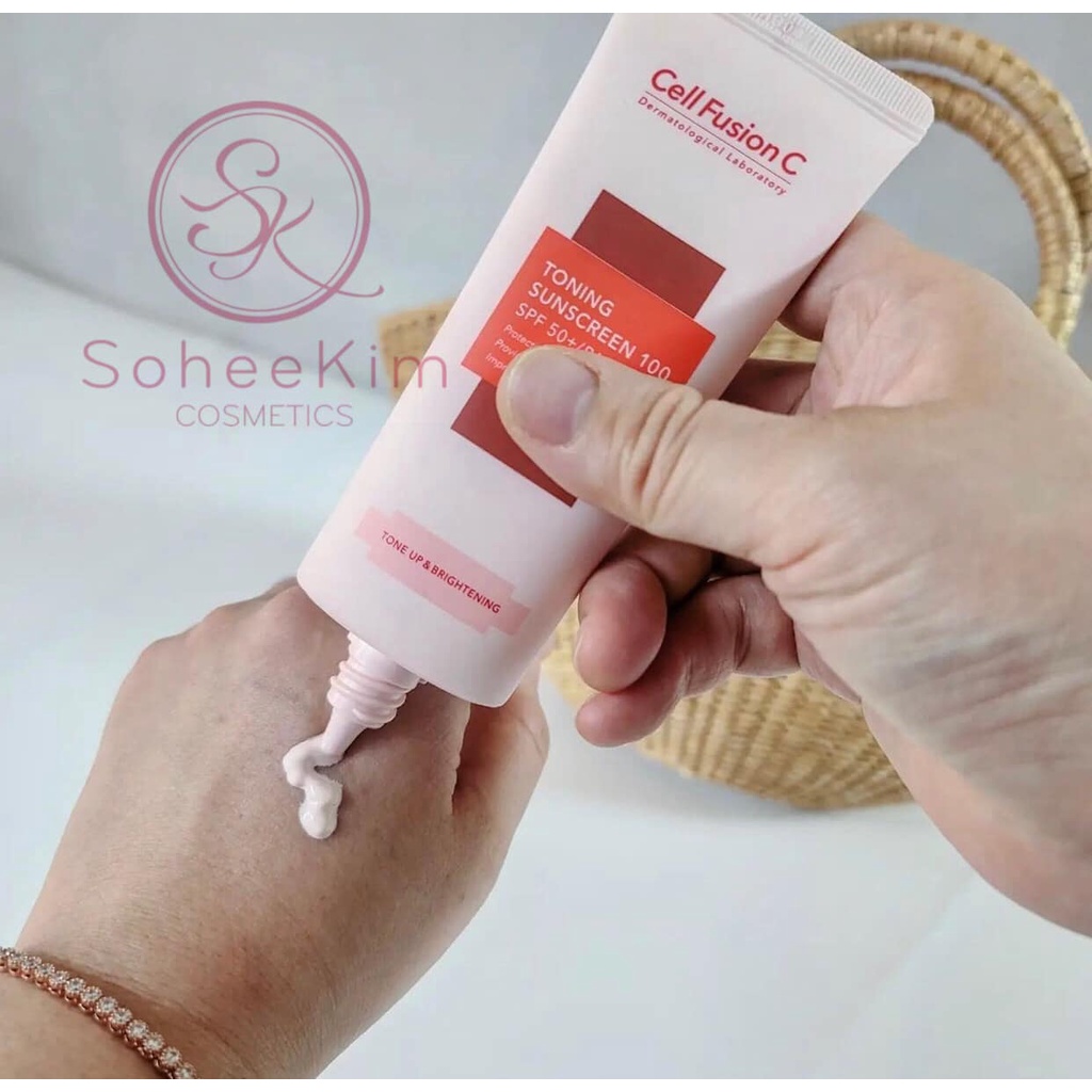 Combo Đủ Phân Loại Kem chống nắng Cell Fusion C fullsize Clear và Laser 50ml