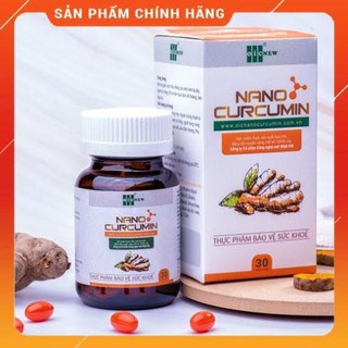 (Mới) (2020) Nano Curcumin OIC – Viên nang hỗ trợ điều viêm loét dạ dày (Lọ 30 viên)