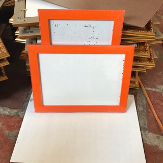 Combo 25 chiếc khung bằng khen kt 21x30 màu cam