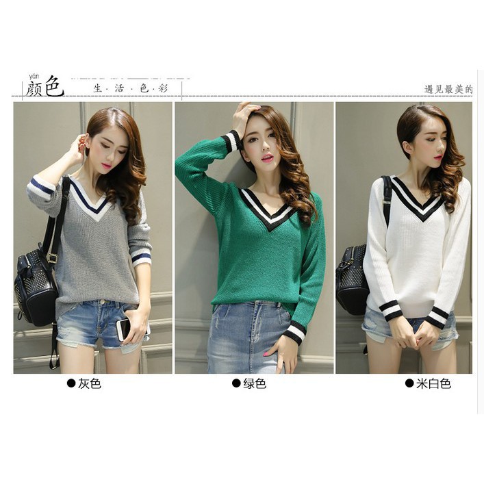 【Quảng Châu Big Size】 Aó len quảng châu D1091 (QC Chính góc)
