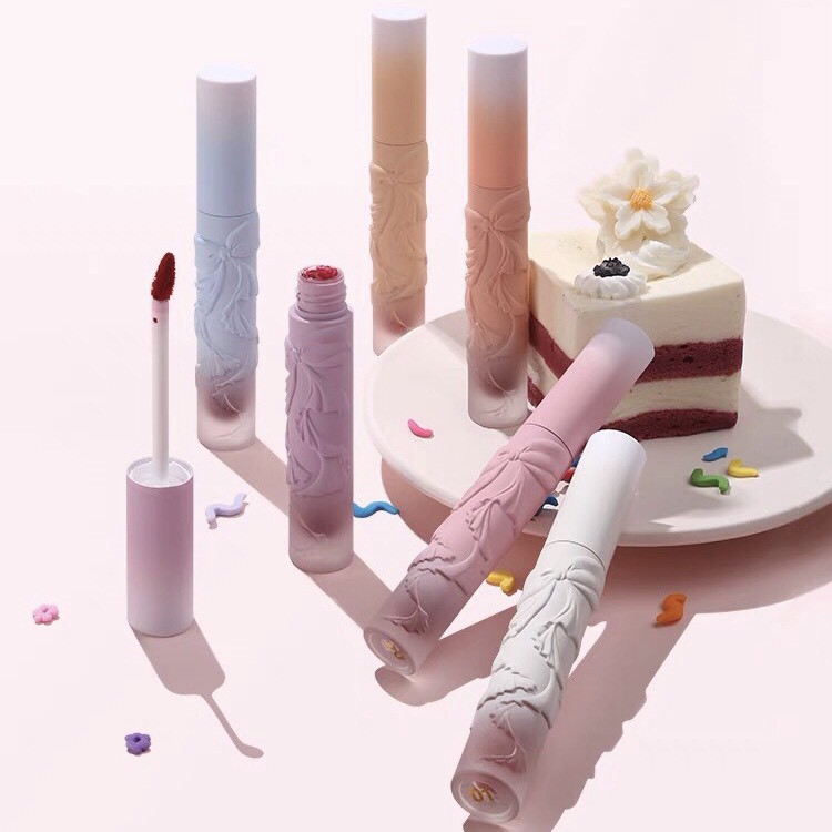Son tint bóng nơ GOGO TALES mềm môi căng mọng Sweet Girl Mirror Light Lip Dew hot trend lâu trôi Gogotales GT271 GOGO84