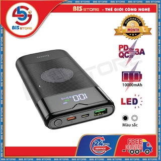 Sạc Dự Phòng Không Dây Hoco J63 Sạc Nhanh PD 18W Siêu Tốc- Bảo Hành Chính Hãng 6 Tháng