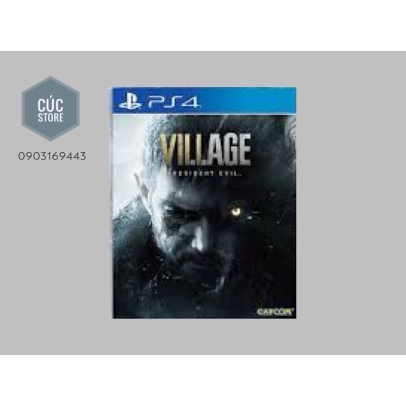 Đĩa chơi game PS4: Resident Evil 8 Village