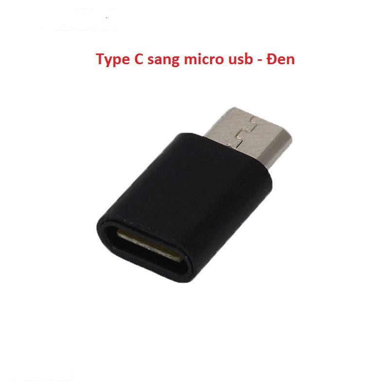 Đầu Chuyển Từ Cổng Usb Type C Sang Giắc Cắm Micro USB