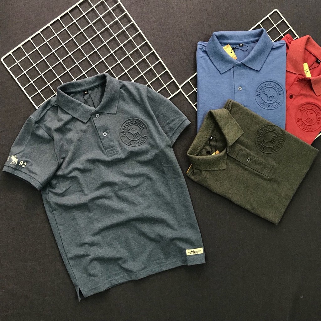 Áo thun nam logo nổi cao cấp- IW004 | BigBuy360 - bigbuy360.vn