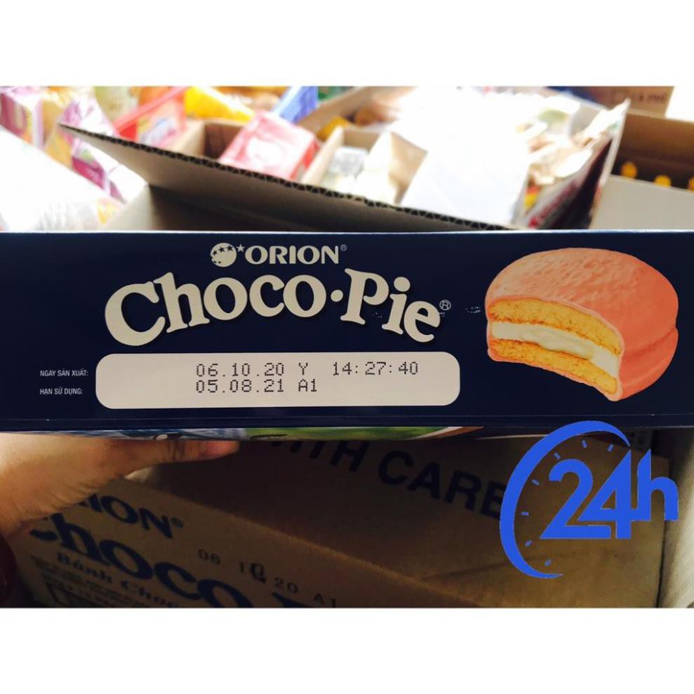Bánh Chocopie Sữa chua vị dâu hộp 360g