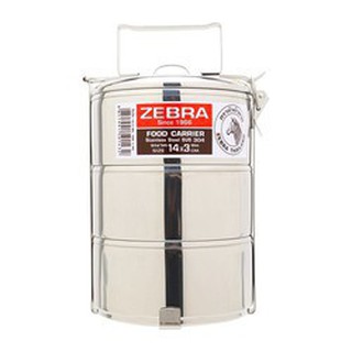 Camen inox zebra14cmx3ngăn-150143