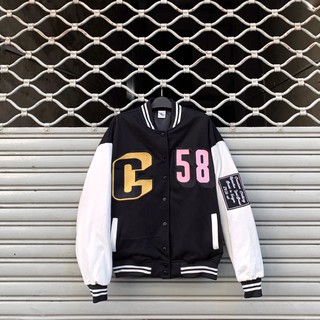 ÁO KHOÁC BA LỚP VARSITY CAVALIERS Freesize