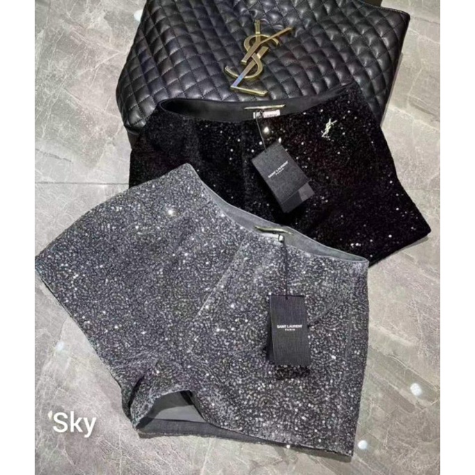 Quần sooc nhũ hàng QCL1