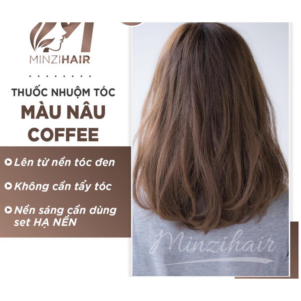 Combo thuốc nhuộm tóc Màu R6-47 (màu Nâu Cafe)