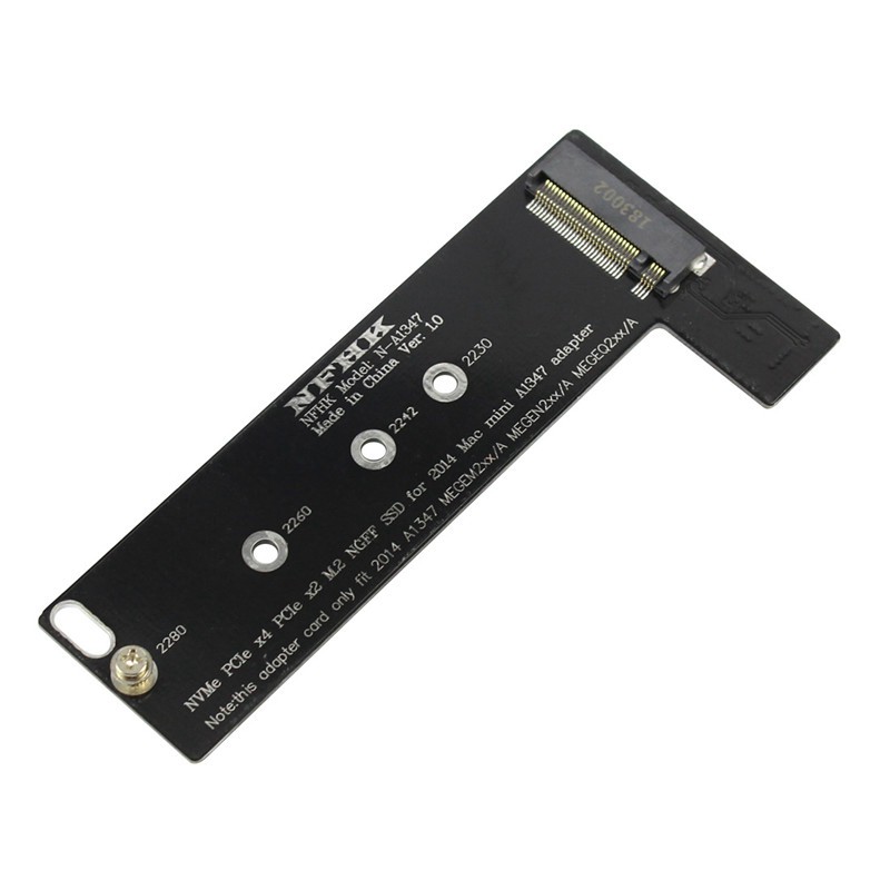 Card mở rộng chuyển động cổng Nvme M2 Ssd sang Usb cho Apple Mac Mini 2014 A1347 Megen2 Megeq2 | WebRaoVat - webraovat.net.vn