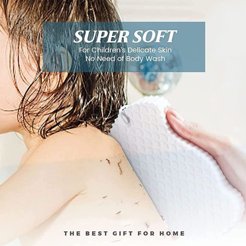 Bông Tắm Bọt Biển Tẩy Tế Bào Chết Mềm Mại Dành Cho Nam Nữ