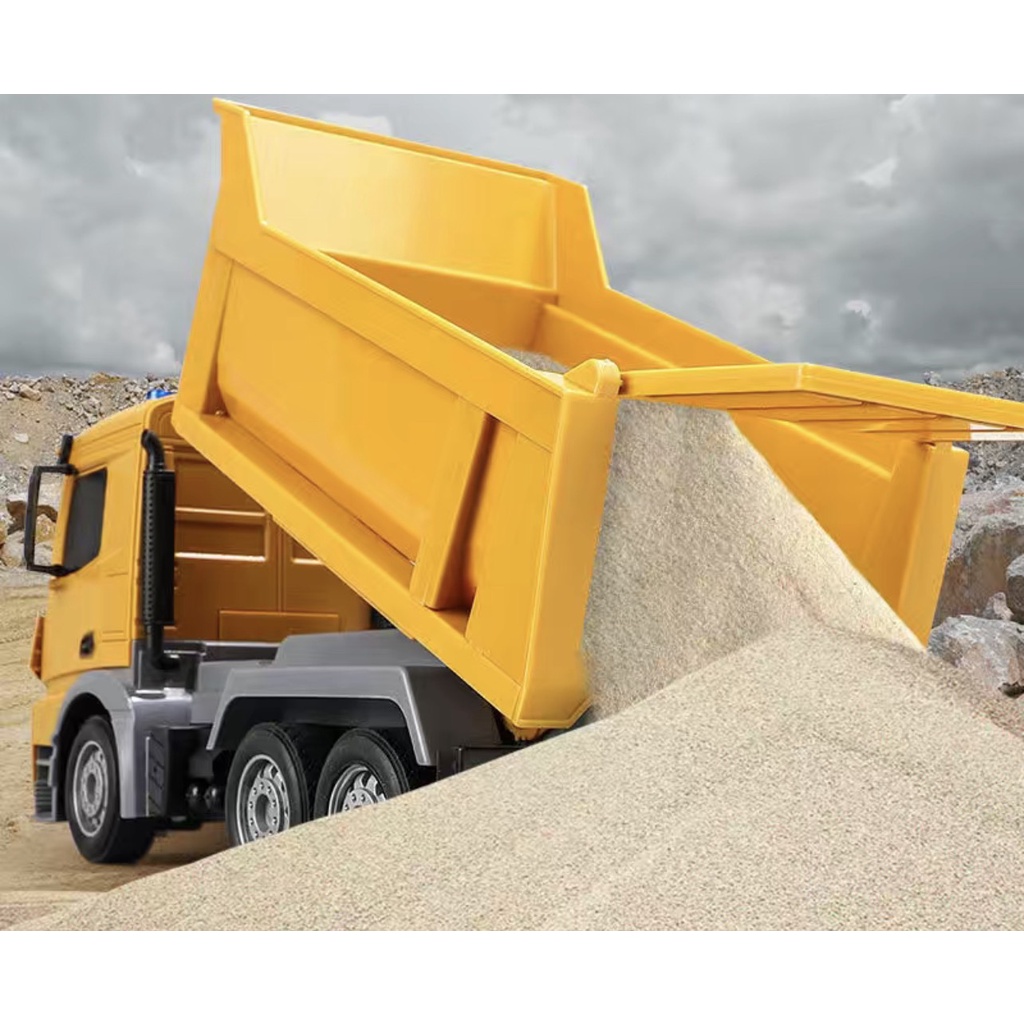 Đồ chơi xe trộn bê tông, xe chở đá điều khiển từ xa - đồ chơi trẻ em cực hot MH: 9000000656