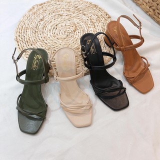 [CAO GÓT] GIÀY 5P QUAI XOẮN - SAPAN - THENYSMILE