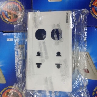 ổ cắm công tắc có màn che S18 sino vanlock