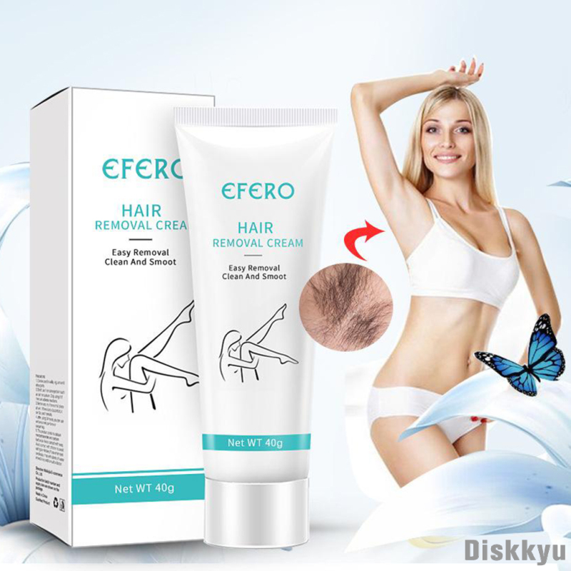 40g Natural Hair Removal Depilatory Cream Effective Arm Armpit Unisex for Men Women