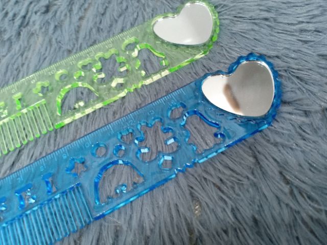 Thước lược gương 15cm
