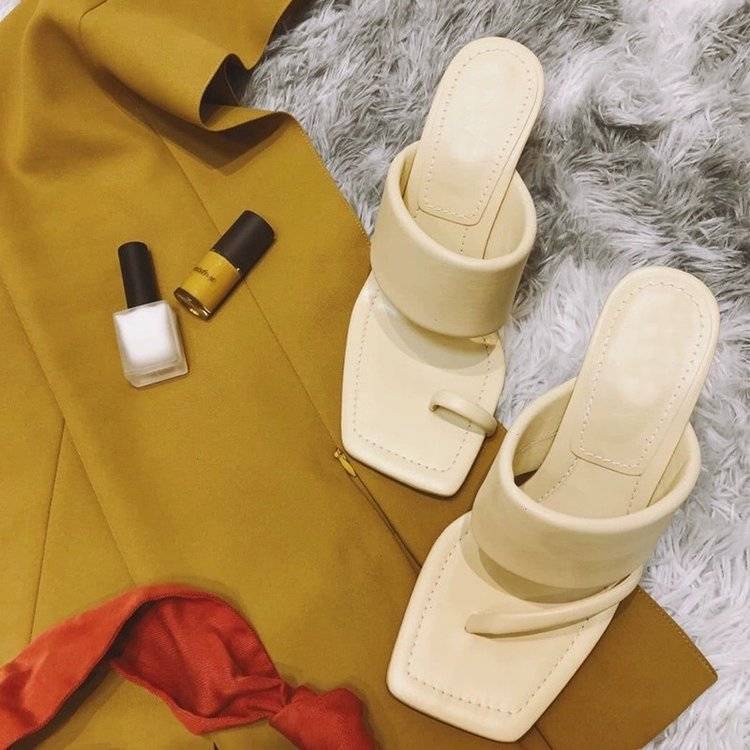 Bán Chạy!Dép Sandal Cao Gót Hở Ngón Size Lớn 35-43 42 Thời Trang Mùa Hè Dành Cho Nữ