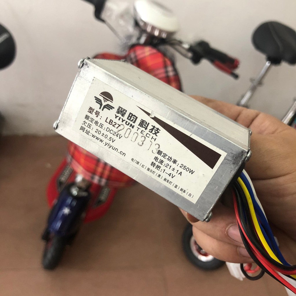 Bộ IC 6 Dây Dành Cho Dòng Xe Điện E-scooter - Động Cơ 250w