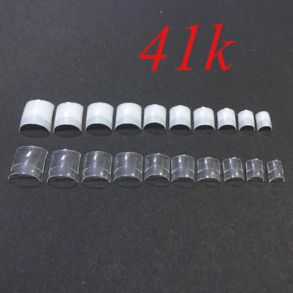 Móng nối chân móng tip chân sẵn 1 hộp 200 móng