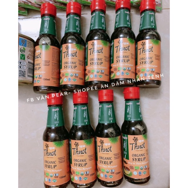 Syrup thốt nốt hữu cơ 150ml