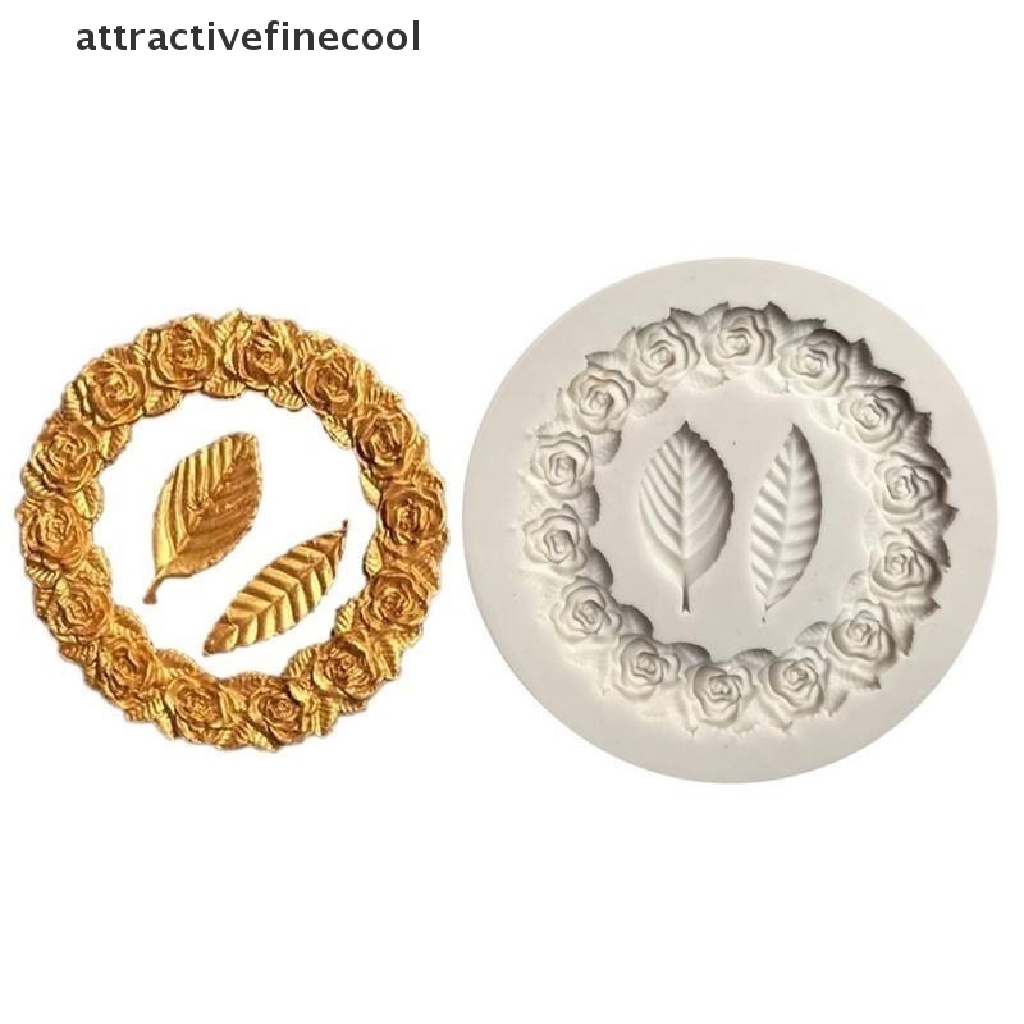Khuôn Silicone Làm Bánh Hình Hoa Hồng DIY