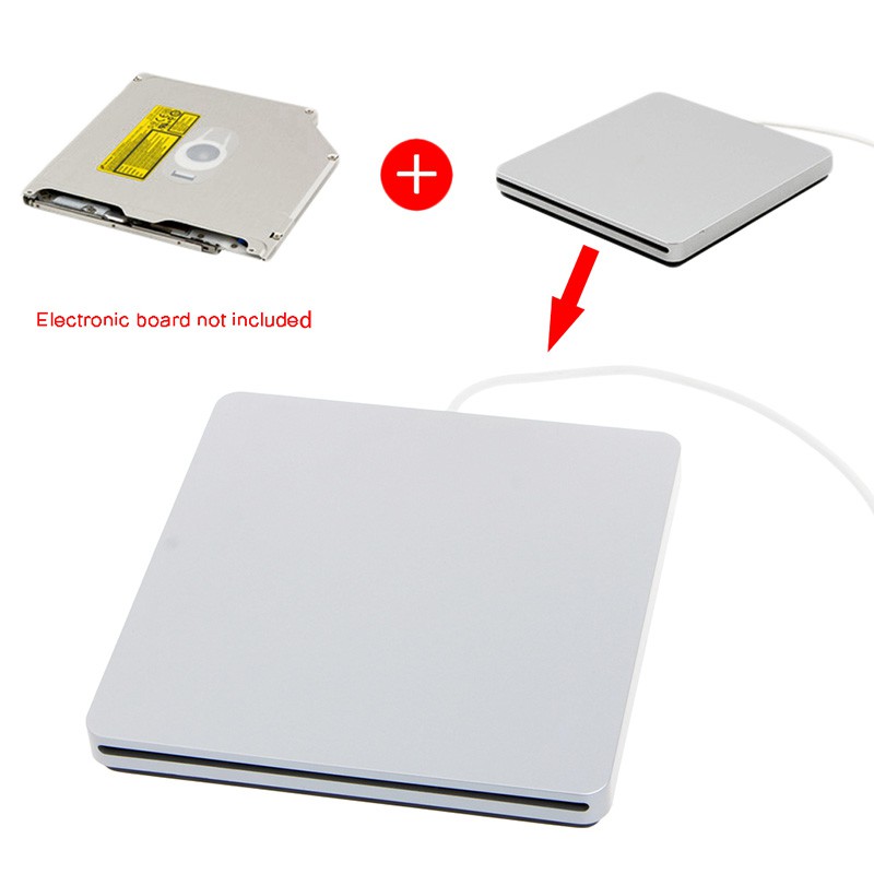 Vỏ Ổ Cứng Usb Cd Dvd Rw Cho Macbook Pro Air