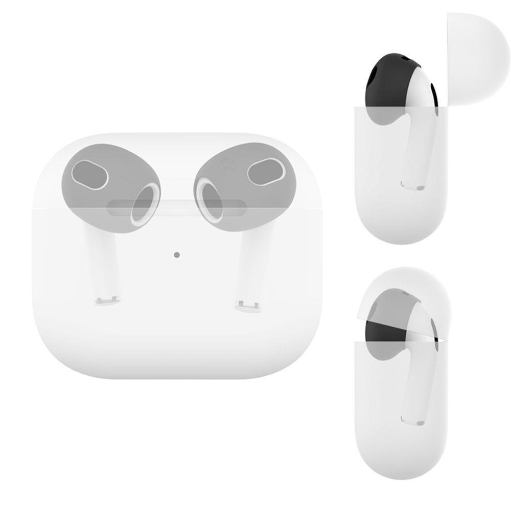 BTLIMER Set 4 / 2 Cặp Nút Bọc Tai Nghe Siêu Mỏng Bảo Vệ Cho AirPods 3