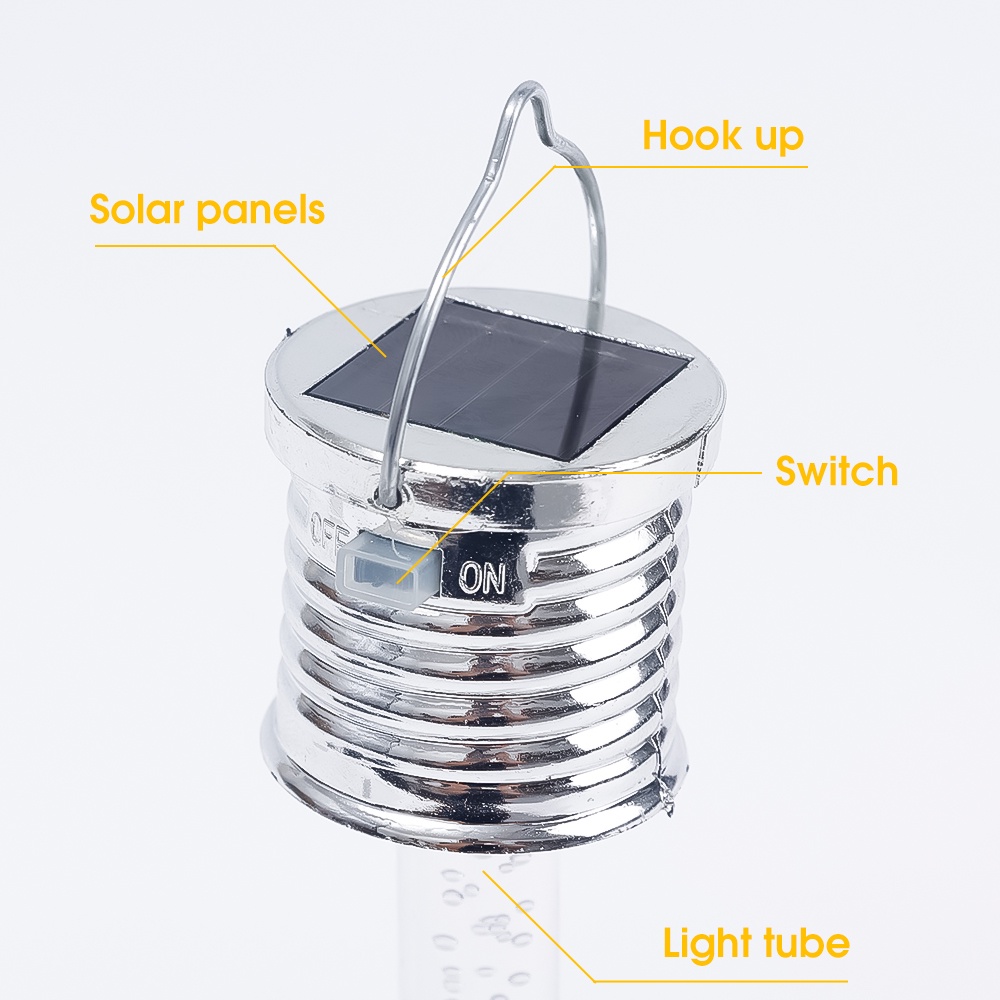 Đèn LED Treo Trần IP65 Bằng Acrylic Chống Nước Chống Bụi Nhiều Màu Sắc Dùng Cho Cắm Trại Ngoài Trời