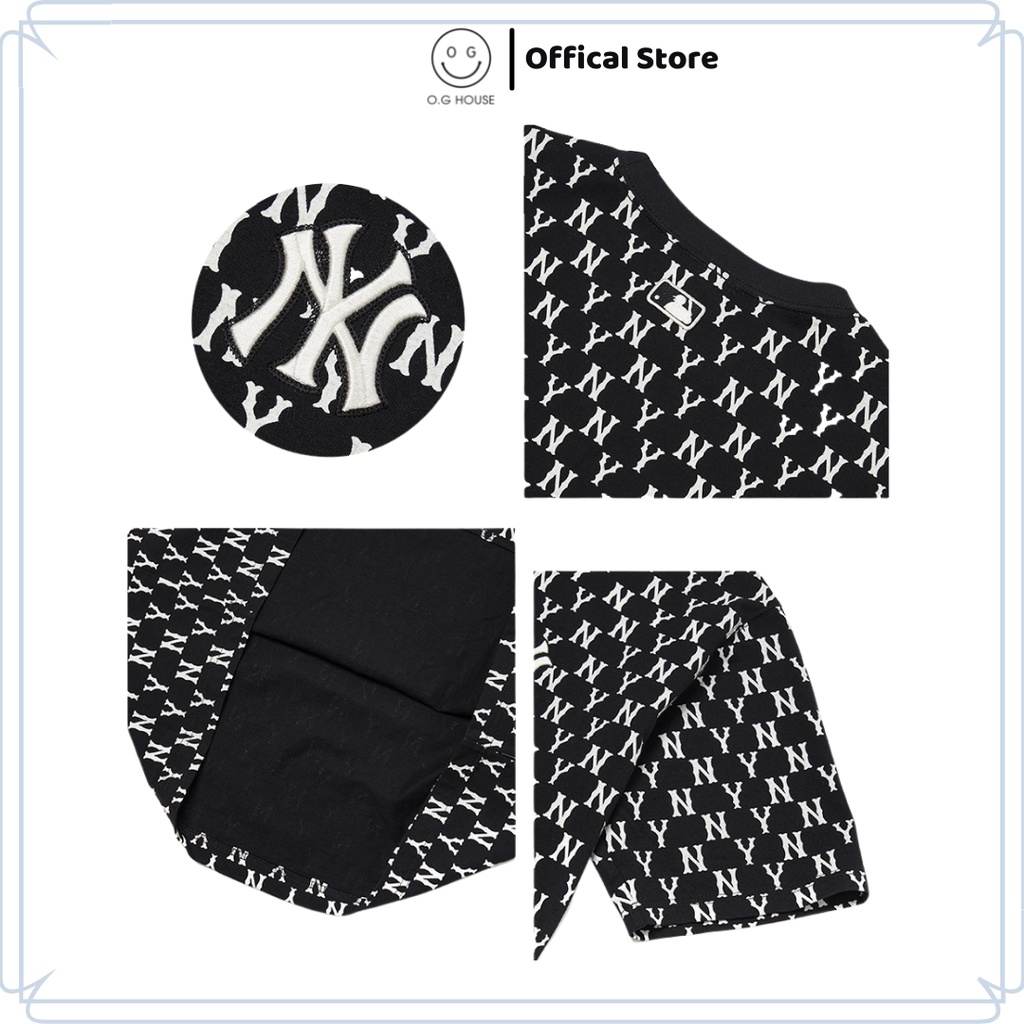 [Chính Hãng] Áo MLB Monogram ss2022