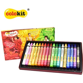 Bút sáp màu Jumbo Colokit CR-C035 (siêu to-khổng lồ)
