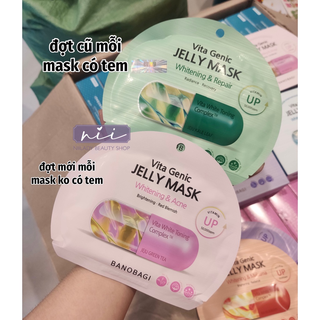 Mặt nạ Banobagi Vita Genic Jelly Mask / Stem Cell Collagen Mask