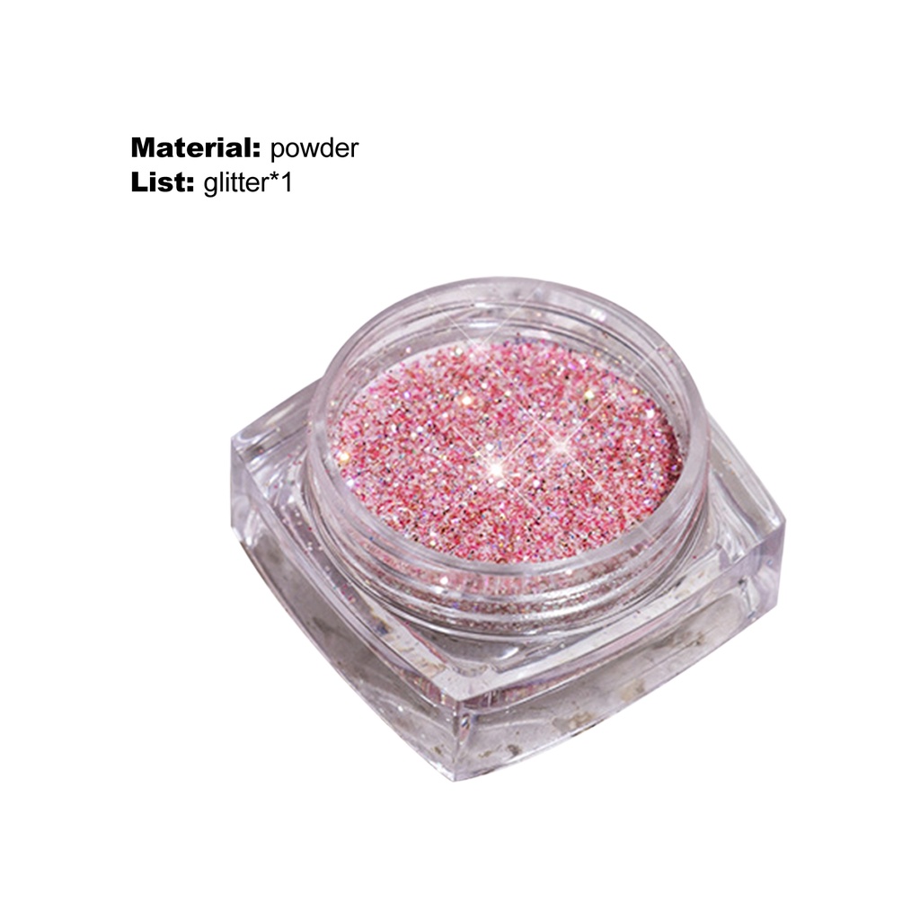 Bột Kim Tuyến Nhiều Màu Không Phai Dùng Để Trang Trí Móng Nghệ Thuật