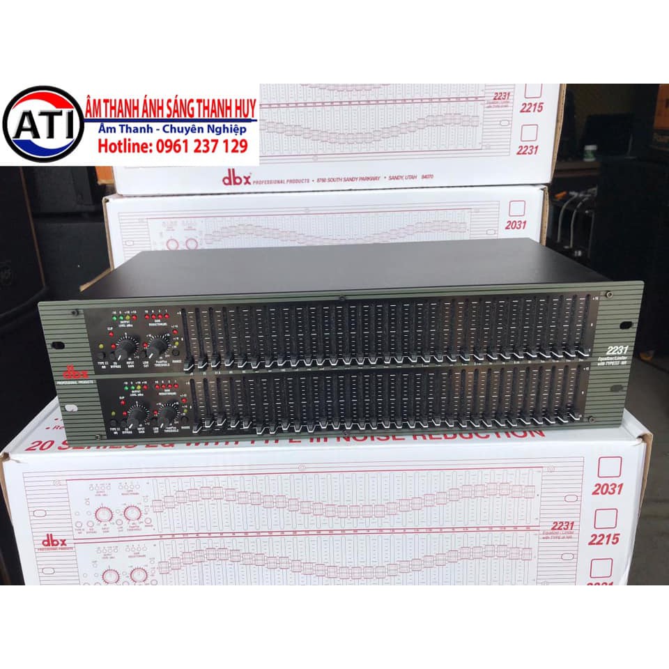 Lọc xì âm thanh DBX 2231 cao cấp