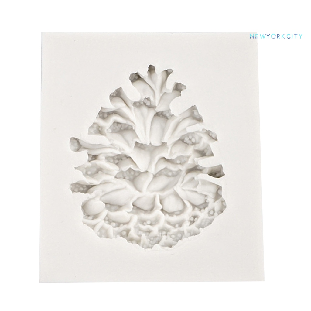 Khuôn Làm Bánh Bằng Silicon Hình Quả Thông Giáng Sinh Dễ Thương