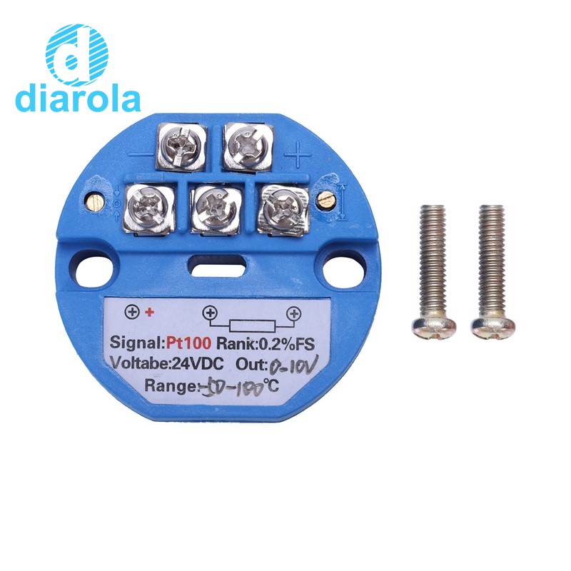 Thiết Bị Chuyển Đổi Nhiệt Độ RTD PT100 DC24V -50~100 Độ