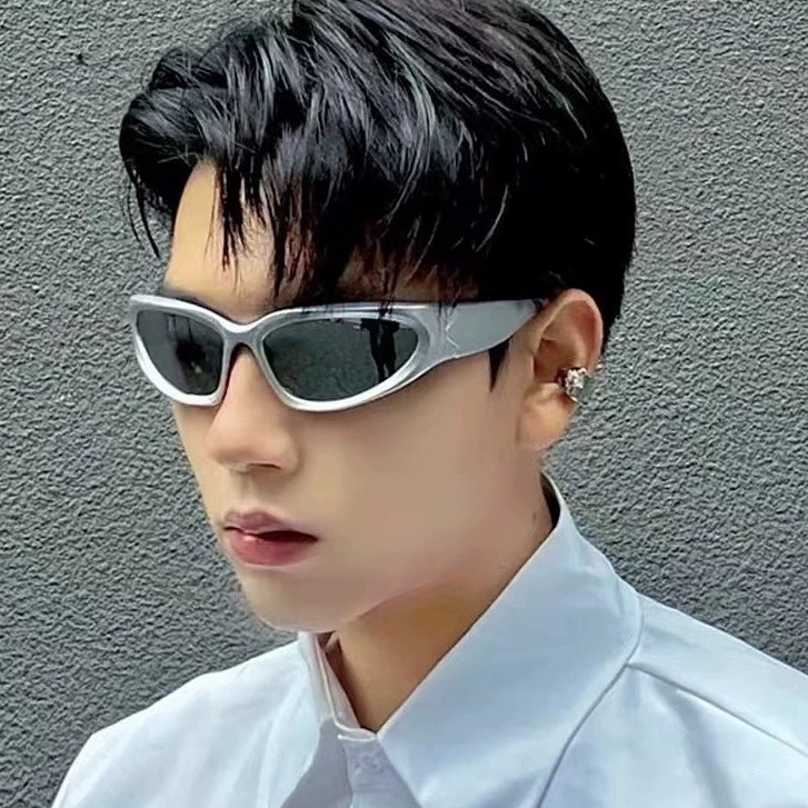 Kính Mát Nhiều Màu Sắc Phong Cách Steampunk Thời Trang