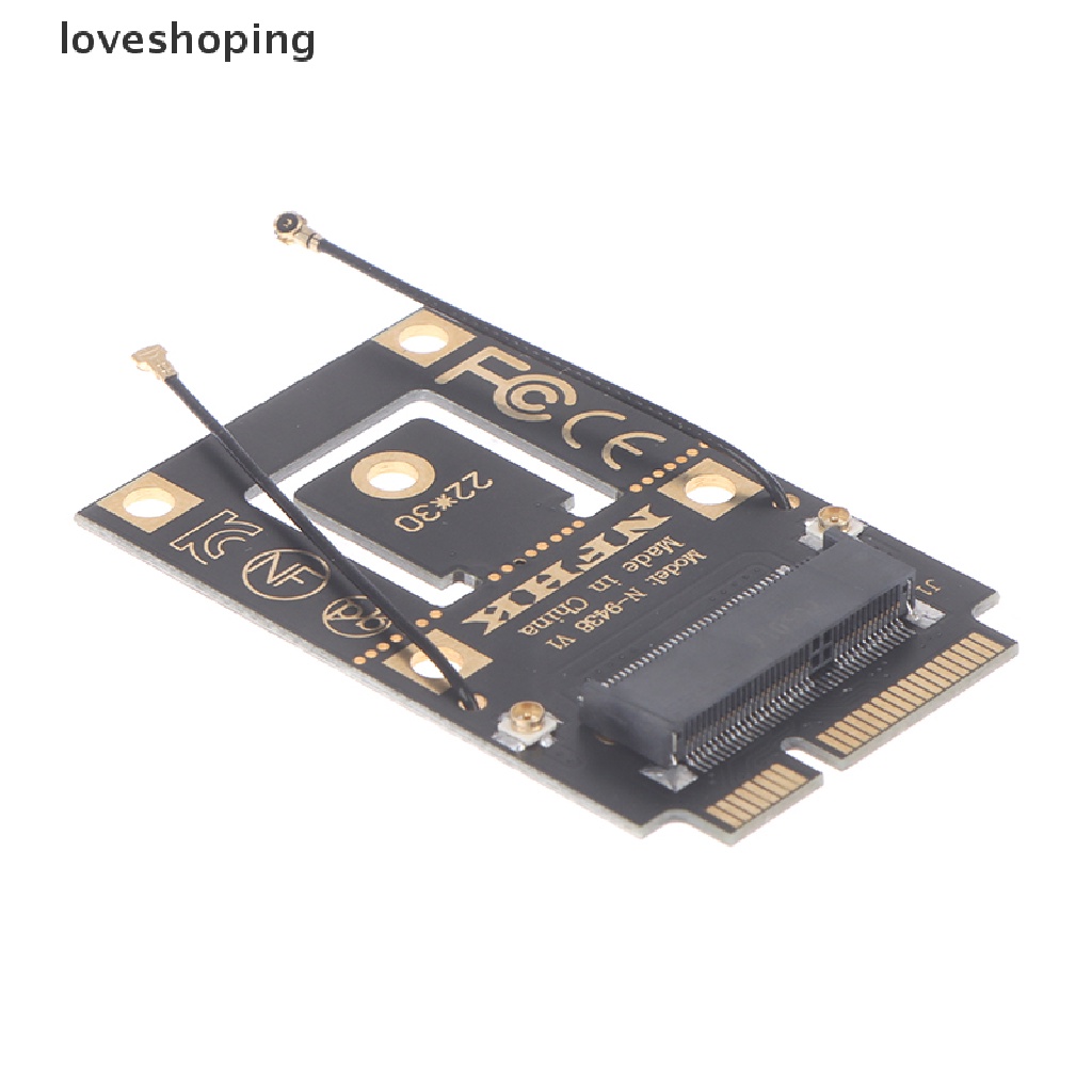 M.2 NGFF to Mini PCI-E  Adapter For M.2 Wifi Bluetooth Wireless Wlan Boutique
