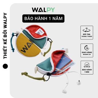 🔥VÍ MÓC KHÓA ĐA NĂNG NHIỀU MÀU CHỐNG NƯỚC WALPY_TACOBAG